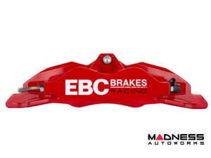 Honda Civic Brake Caliper - Front Left - EBC - Apollo-6 - Red - `17-`22